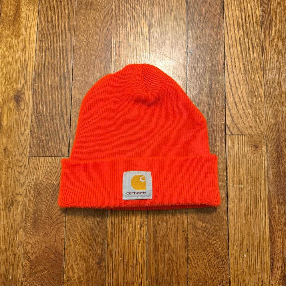 Carhartt Men's Bright Orange Beanie